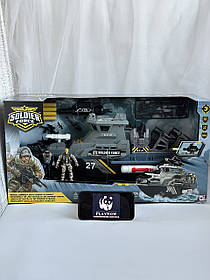 Дитячий великий ігровий набір Chap mei Soldier Force Солдати Naval Combat Battleship ЛОДКА КОРАБЛЬ КАТЕР