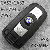 Ключ BMW CAS3/CAS3+ PCF7953 / HITAG 2 / id46 / 433FSK