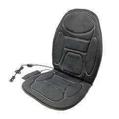 Накидка автомобільна з підігрівом та масажем, чорна (12V, 10W, розмір:105x50см) EL 100 601