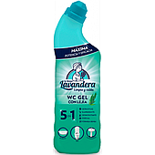 WC Гель для ванної кімнати Lavandera аромат свіжості 750 мл