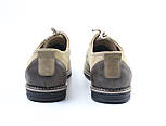 Туфлі хакі перфорація літні нубук чоловіче взуття великих розмірів Rosso Avangard BS Slipy Nub Khaki Perf, фото 4