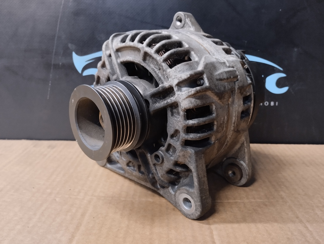 ГЕНЕРАТОР 1.4 1.6 16V RENAULT SCENIC II III РЕНО СЦЕНІК II III 0124425070, фото 1