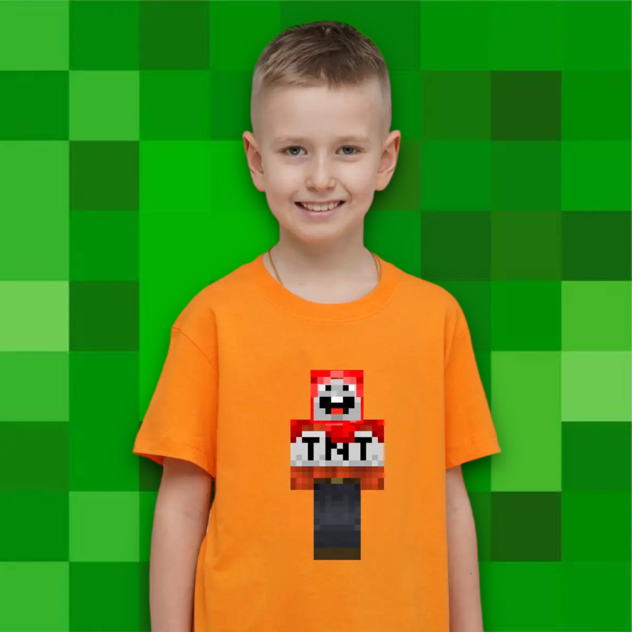 Футболка з принтом MINECRAFT майнкрафт