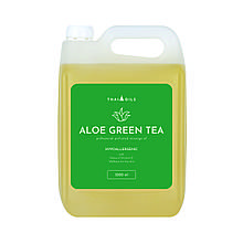 Професійна масажна олія «Aloe green tea» 5000 ml , зелений чай, 7trav