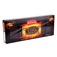 Черный шоколад Dolciando Cioccolato Extra Fondente 500 гр. Италия