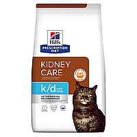 Hill's Diet Feline k/d Early Stage корм для кошек для поддержания функции почек на ранней стадии 1,5кг