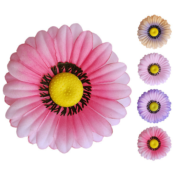 Гербера х/б з віями, 10 см, фото 1