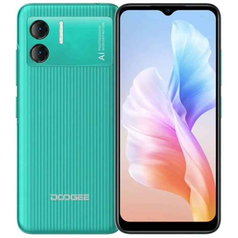 Смартфон Doogee X98 Pro 4/64 GB Green, 2sim, 4200 mAh, 12+2/8Мп, екран 6,52" IPS, 8 ядер, 5G