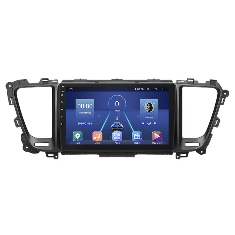 Штатна магнітола Lesko для Kia Sedona III 2014-2021 екран 9" 2/32Gb 4G Wi-Fi GPS Top Кіа Седона