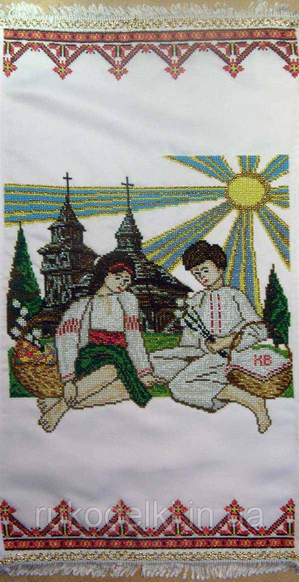 Пас у Карпатах Канва з нанесеним малюнком для вишивання бісером Солес Рв-03-СХ