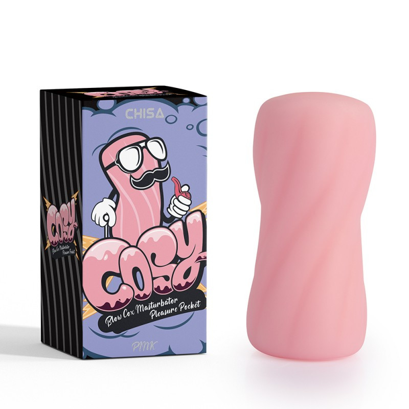 Мастурбатор для чоловіків Blow Cox Masturbator Pleasure Pocket Pink | Promax, фото 1