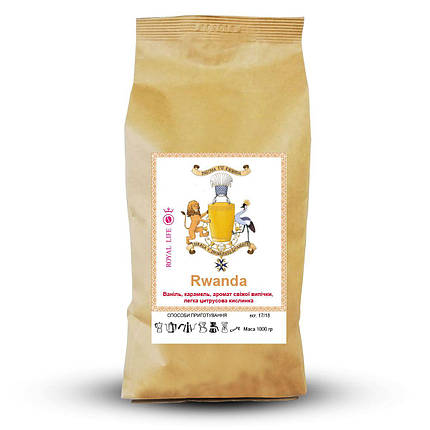 Кава в зернах Royal-Life Арабіка Руанда, 1 кг, фото 1