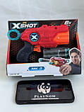 Бластер X-Shot Red Excel Mk 3 Дитяча зброя, пістолет із патронами, бластер, фото 5