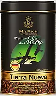 Кава меленна Mr. Rich Tierra Nueva 250 грамм в металевійй банці 100% арабіка