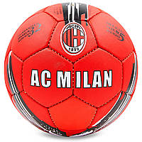 М'яч футбольний No5 Гриппі 5слів. AC MILAN BALLONSTAR FB-6687