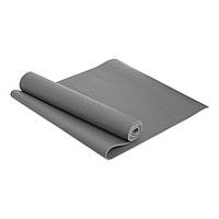 Коврик для йоги и фитнеса Yoga Mat 61 х 173 см толщина 0 ,4 см Серый