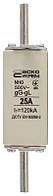 Предохранитель ножевой с плавкой вставкой NH0 25A gG, АСКО-УКРЕМ