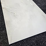 Глянцева плитка під мармур із бежевим прожитком у стилі онікс 120х60 Керамараніт, фото 3