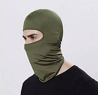 Подшлемник маска балаклава зелена