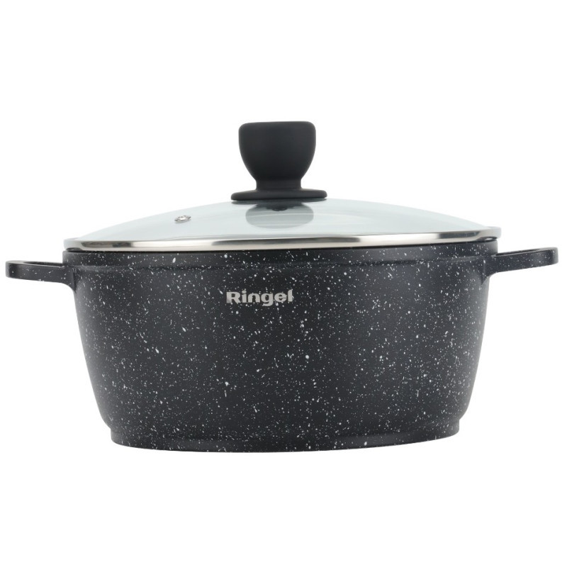 Каструля алюм. антиприг. покриття "Ringel Koriander" 20см 2,4л з кришкою №RG-2107-20(6)