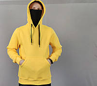 Толстовка желтая с маской в капюшоне (Ninja) мужская