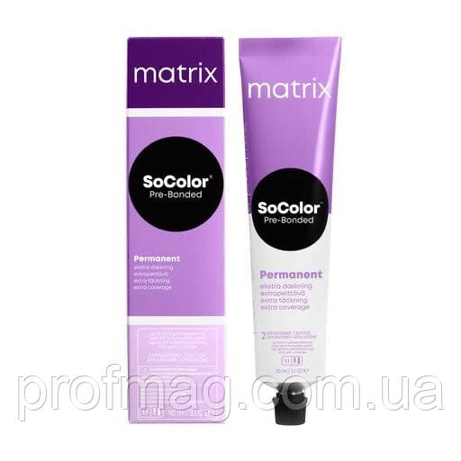 Matrix SoColor Pre-Bonded Extra Coverage 507 AV перманентна фарба для волосся 90 мл. фарба для сивого волосся