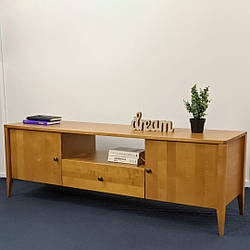 Дерев'яна тумба під ТВ "Хюгге"