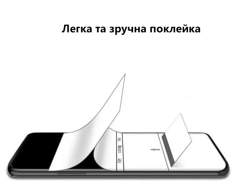 Противоударная гидрогелевая пленка Blade для iPhone 13 Mini Transparent, фото 2