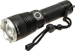 Ліхтар акум. метал. "Police" ЗП Type-C,26650(3хААА), zoom, 5режимів №BL-A75-P90
