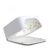 Бездротова лампа UV/LED з акумулятором (павер банк) WS-1 для манікюру, 88 Вт, фото 6