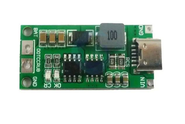 Модуль зарядки DDTCCRUB 3S2A Type-C для літій-іонних (полімерних) акумуляторів 12.6 v - фото 1 - id-p1757209217