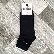 Шкарпетки жіночі демісезонні бавовна середні ВженеBOSSі, розмір 23-25, чорні, 10901, фото 2