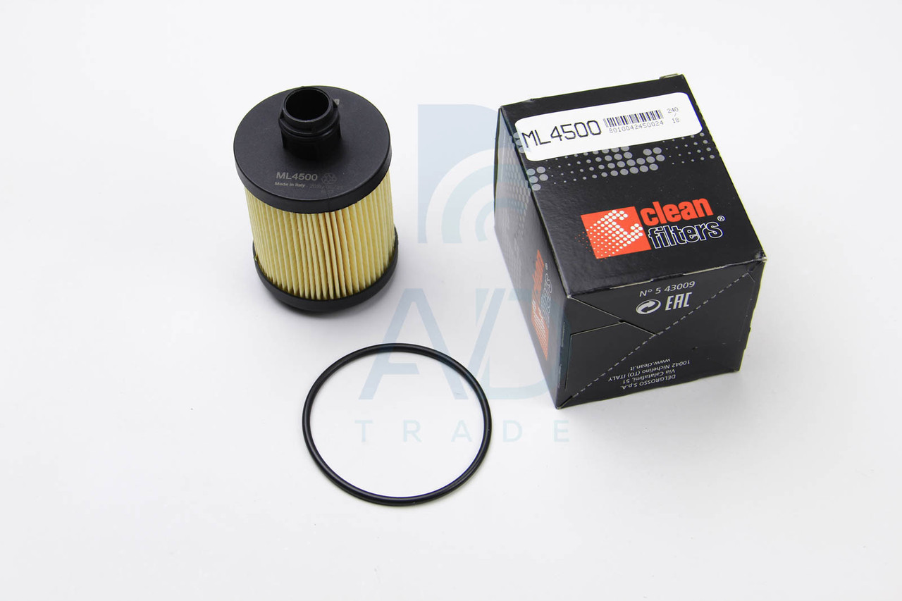Фільтр маслянний Doblo 1.3/1.6 D Multijet 10-, ML4500, CLEAN FILTERS