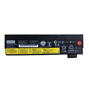Оригінальна батарея для ноутбука Lenovo ThinkPad T470 T480 - 01AV425, SB10K97582 (61+ 10.8V 48Wh 4400mAh), фото 1