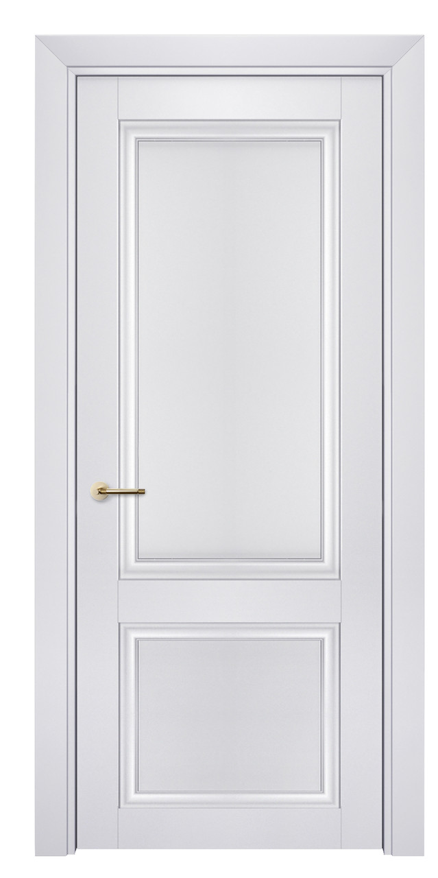 Двері колекції NEOCLASSICO модель 402 ПГ Білий (Nano Flex)