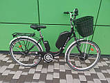 Електровелосипед Lady Lido 500W Акб 54V на 18ah, дорожній ebike 120км редукторний, фото 3