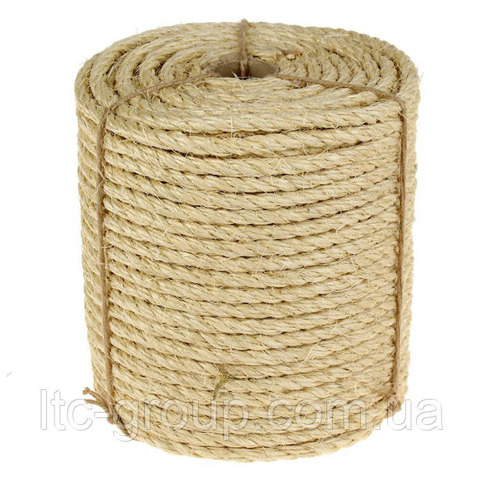 Канат сизалевий 30 мм (бухта 50 м), фото 1