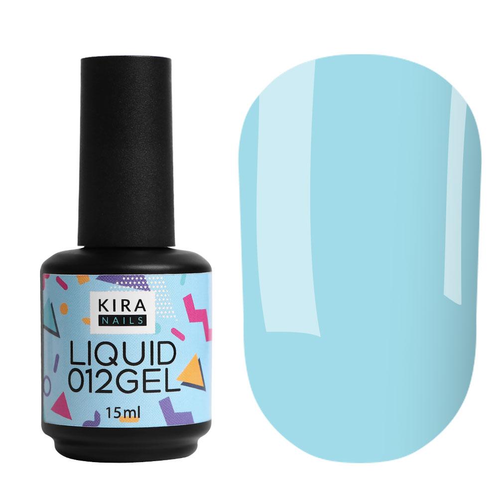 Kira Nails Liquid Gel 012 (блакитний), 15 мл