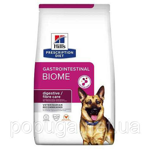 Hill's Prescription Diet GASTROINTESTINAL BIOME лікувальний корм для собак з куркою 10 кг