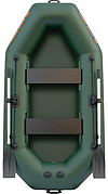 Човен надувний із ПВХ Kolibri К 240 гребний човен для риболовлі 2-місний