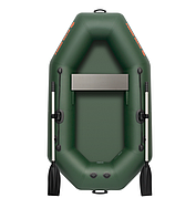 Човен надувний із ПВХ Kolibri К 220 гребний човен для риболовлі 1-місний