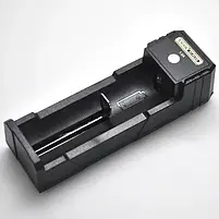 Зарядний пристрій E№ok Charger Plus X1 original на 1 слот (Black), фото 2