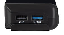 4x USB-розгалужувач гнізда прикурювача Польща Izoxis 16856, фото 6