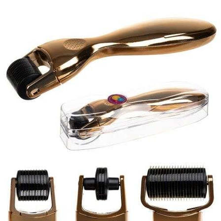 Ролик для шкіри 3 в 1 0,25 / 0,5 / 1,5 мм Польща Iso Trade 14198, фото 1