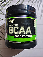 ON BCAA 5000 зі смаком Optimum Nutrition бця біля порошку