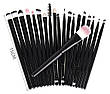 Пензлі для макіяжу 20 шт. Польща Iso Trade 8544, фото 7