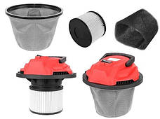 Промисловий пилосос Малатек 20 л 2000 Вт Польща Malatec 9068, фото 5