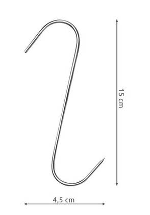 Гачки для куріння 15 см — набір із 15 шт. Польща Iso Trade 15997, фото 3