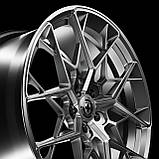 Диски HRE FF10 FlowForm R20 колір Liquid Metal, фото 2