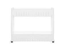 Мобільна кухонна полиця на коліщатках, білий Польща Iso Trade 11847, фото 2